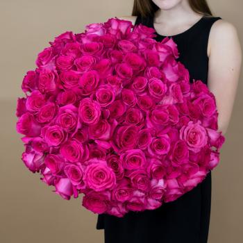 Букеты из розовых роз 40 см (Эквадор) №  89430